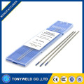 Tige de soudure en acier inoxydable dans les tiges de soudage WC20 Tig Tungsten electro